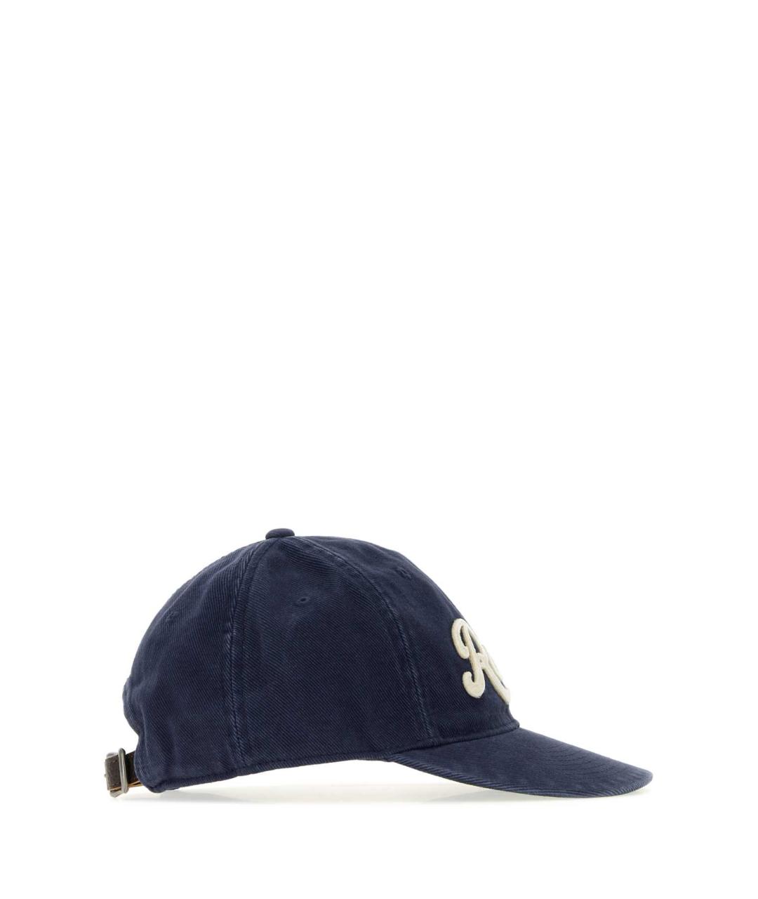 POLO RALPH LAUREN Синяя хлопковая кепка/бейсболка, фото 2