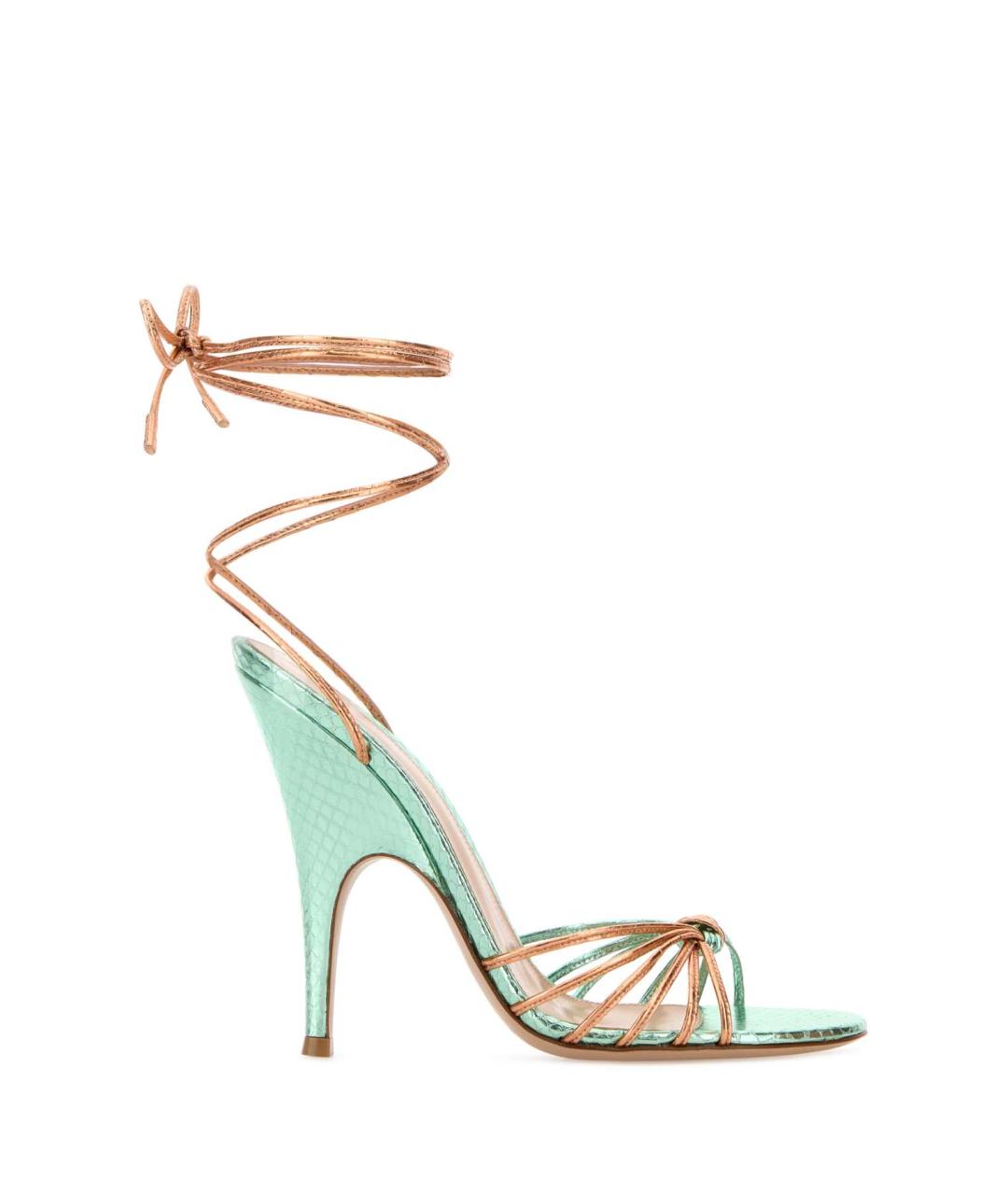 GIANVITO ROSSI Мульти кожаные босоножки, фото 1