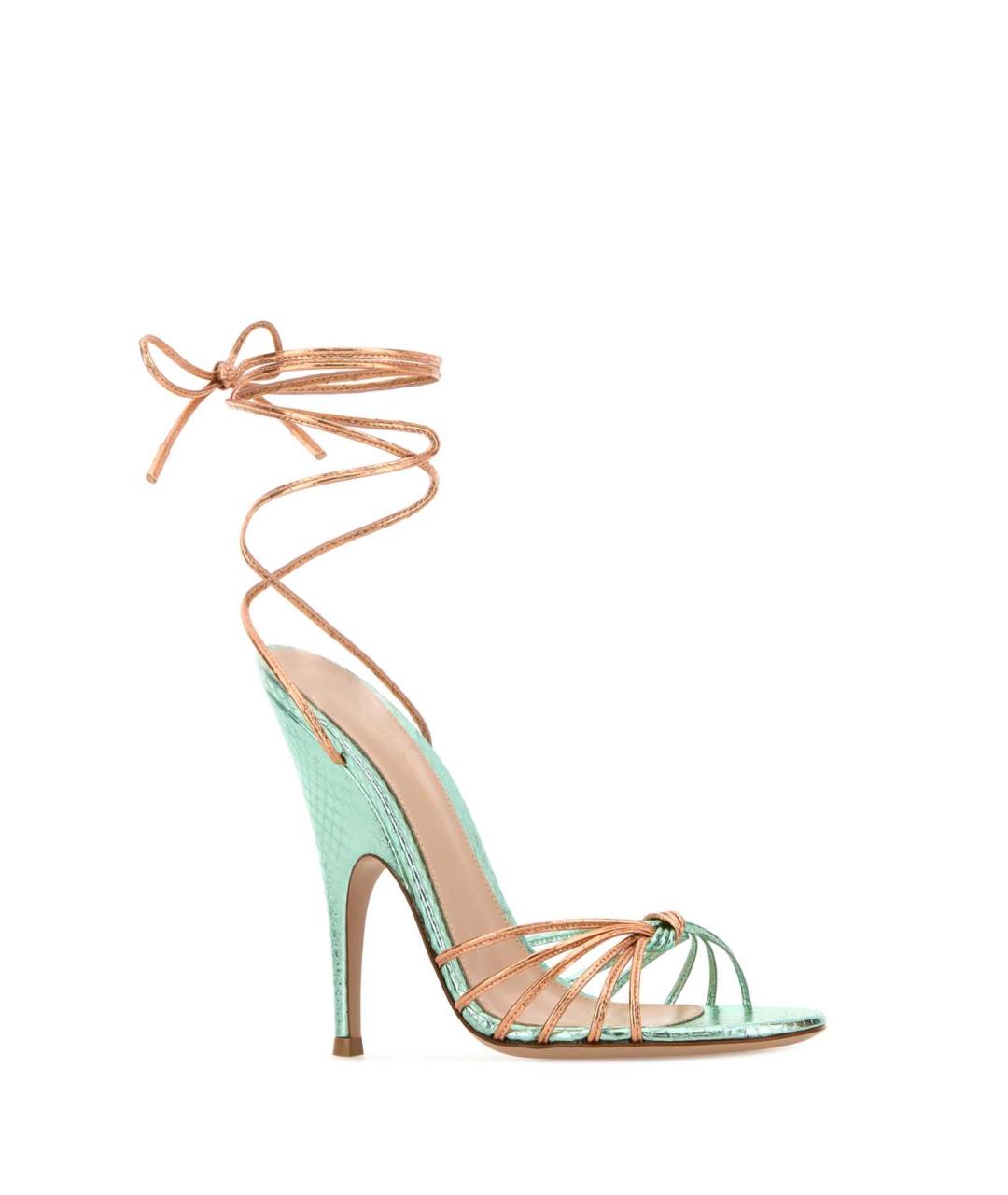 GIANVITO ROSSI Мульти кожаные босоножки, фото 2