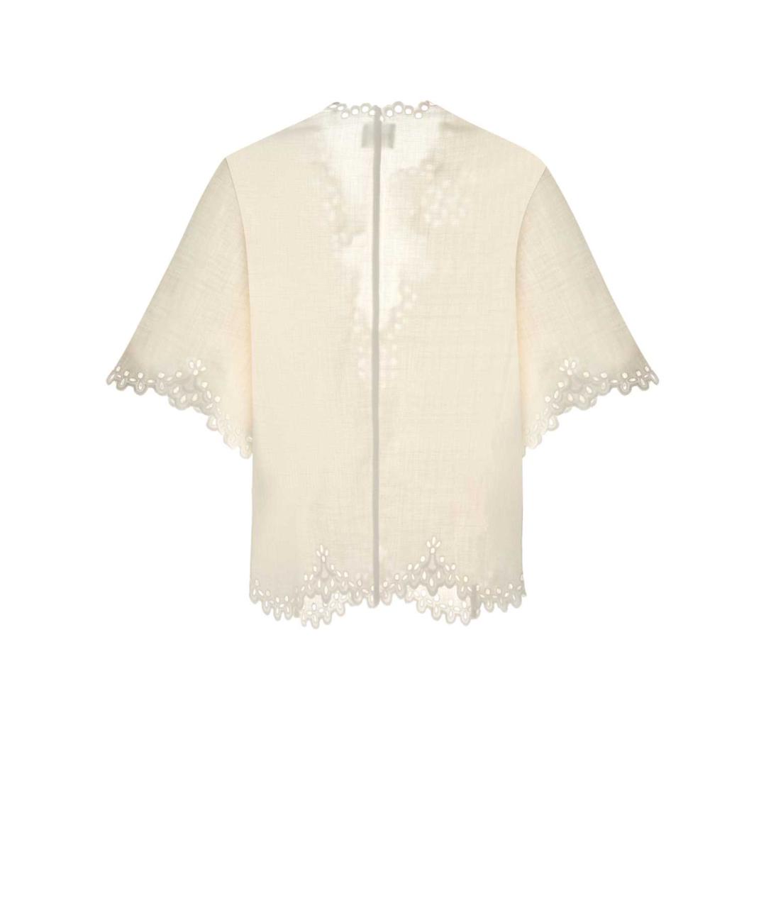 ISABEL MARANT ETOILE Белая хлопковая блузы, фото 2
