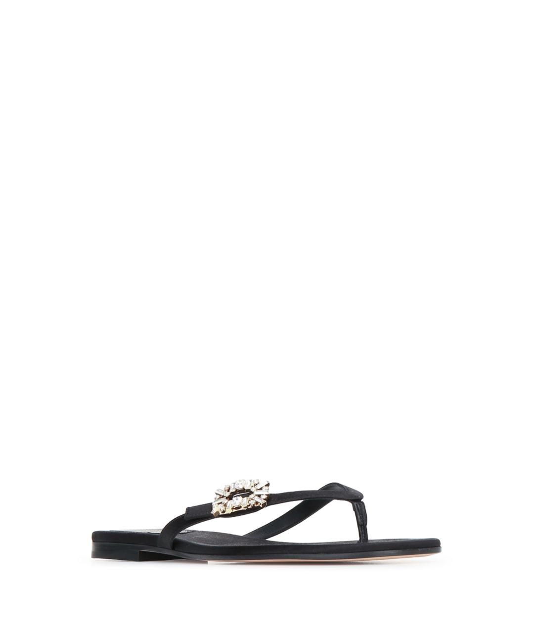ROGER VIVIER Черные шлепанцы, фото 2