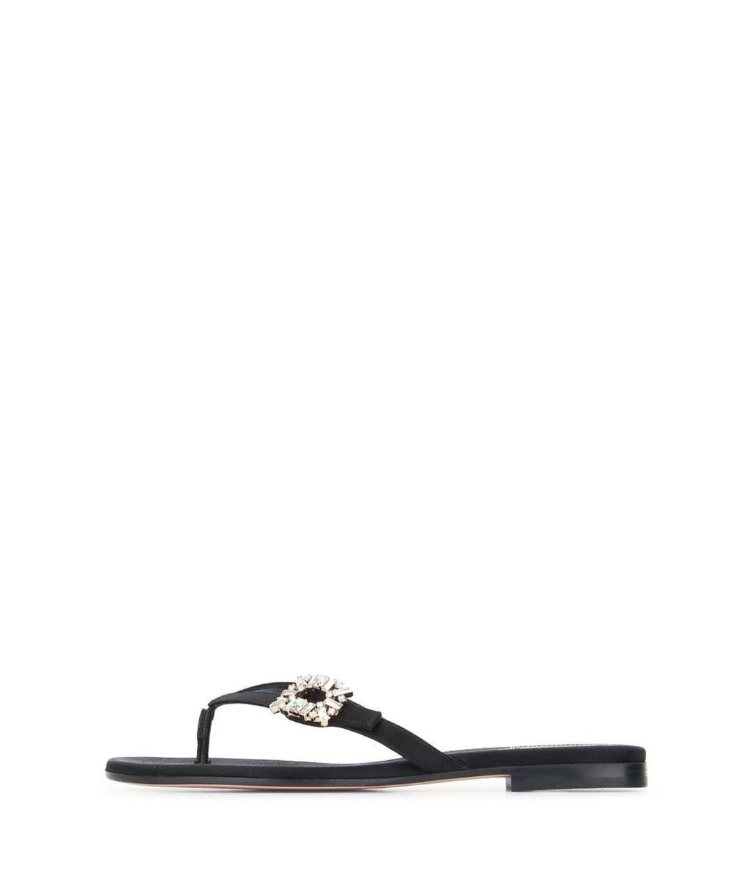 ROGER VIVIER Черные шлепанцы, фото 3