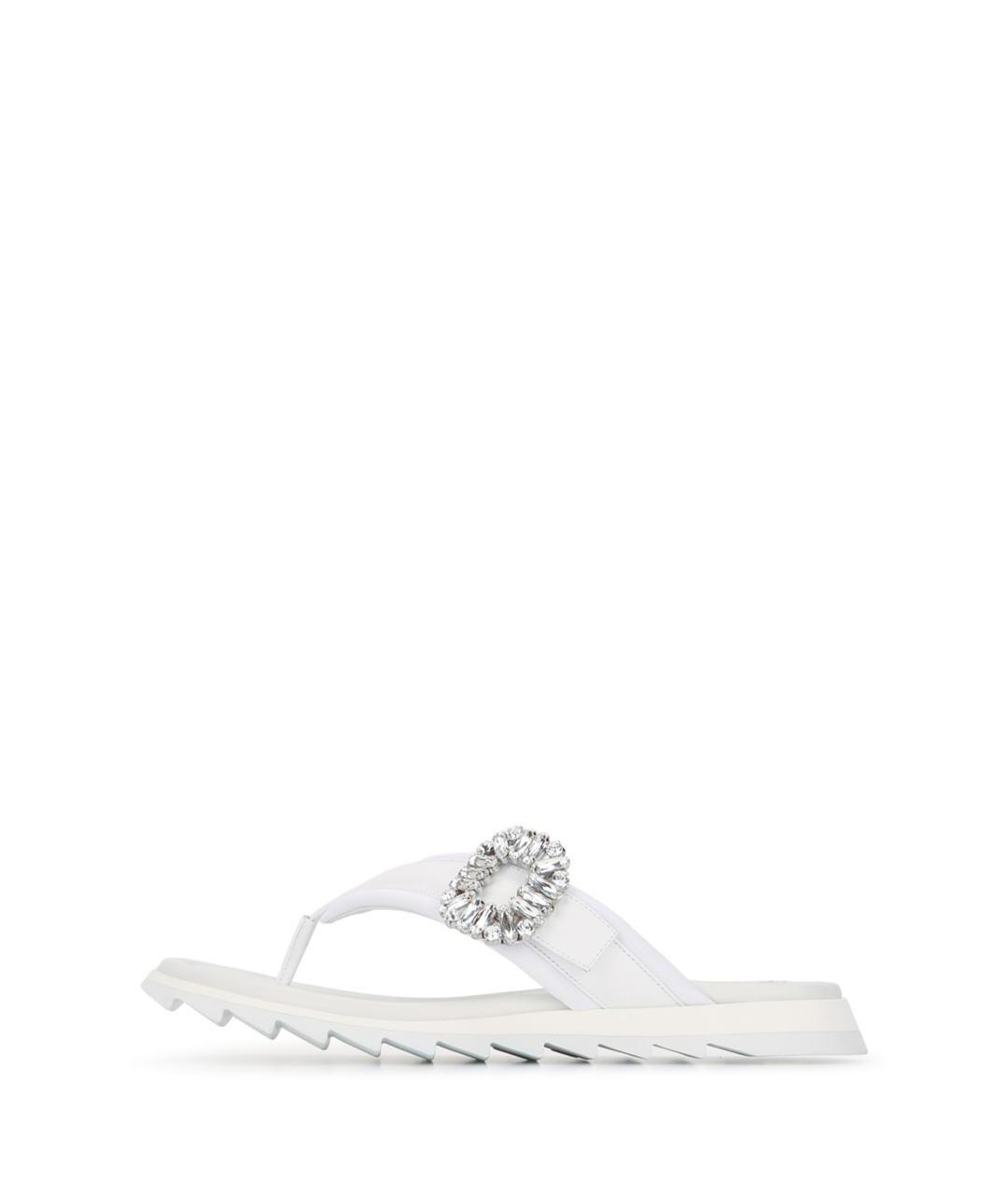 ROGER VIVIER Белые сандалии, фото 3
