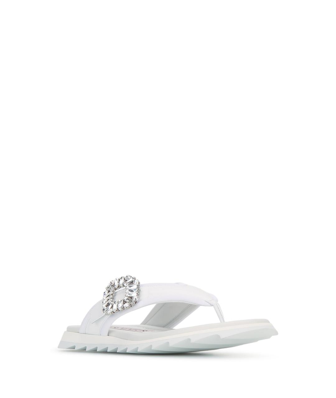 ROGER VIVIER Белые сандалии, фото 2