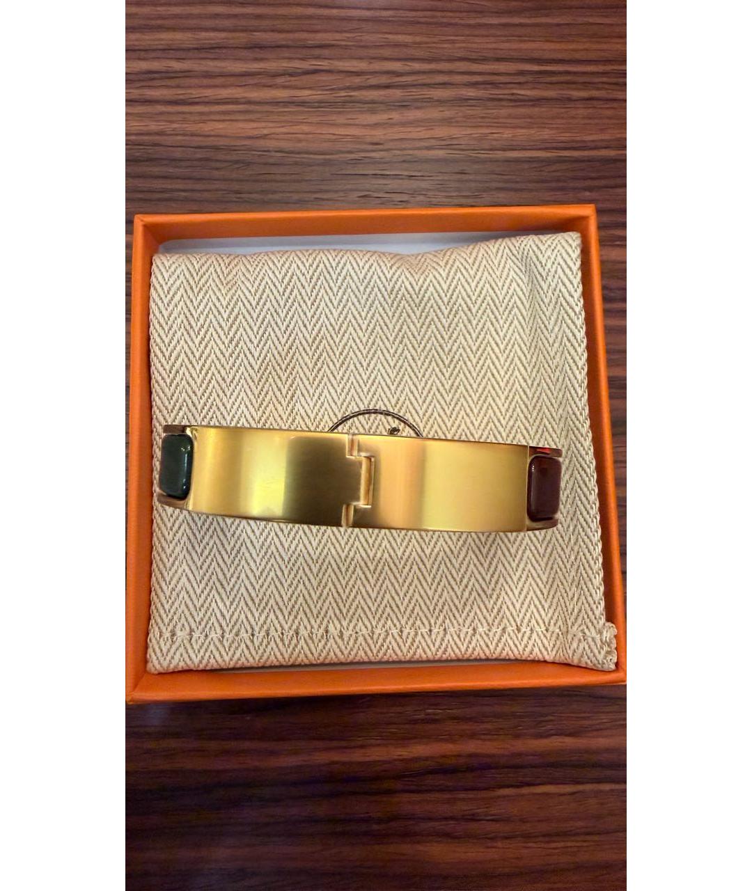 HERMES Мульти браслет из желтого золота, фото 3