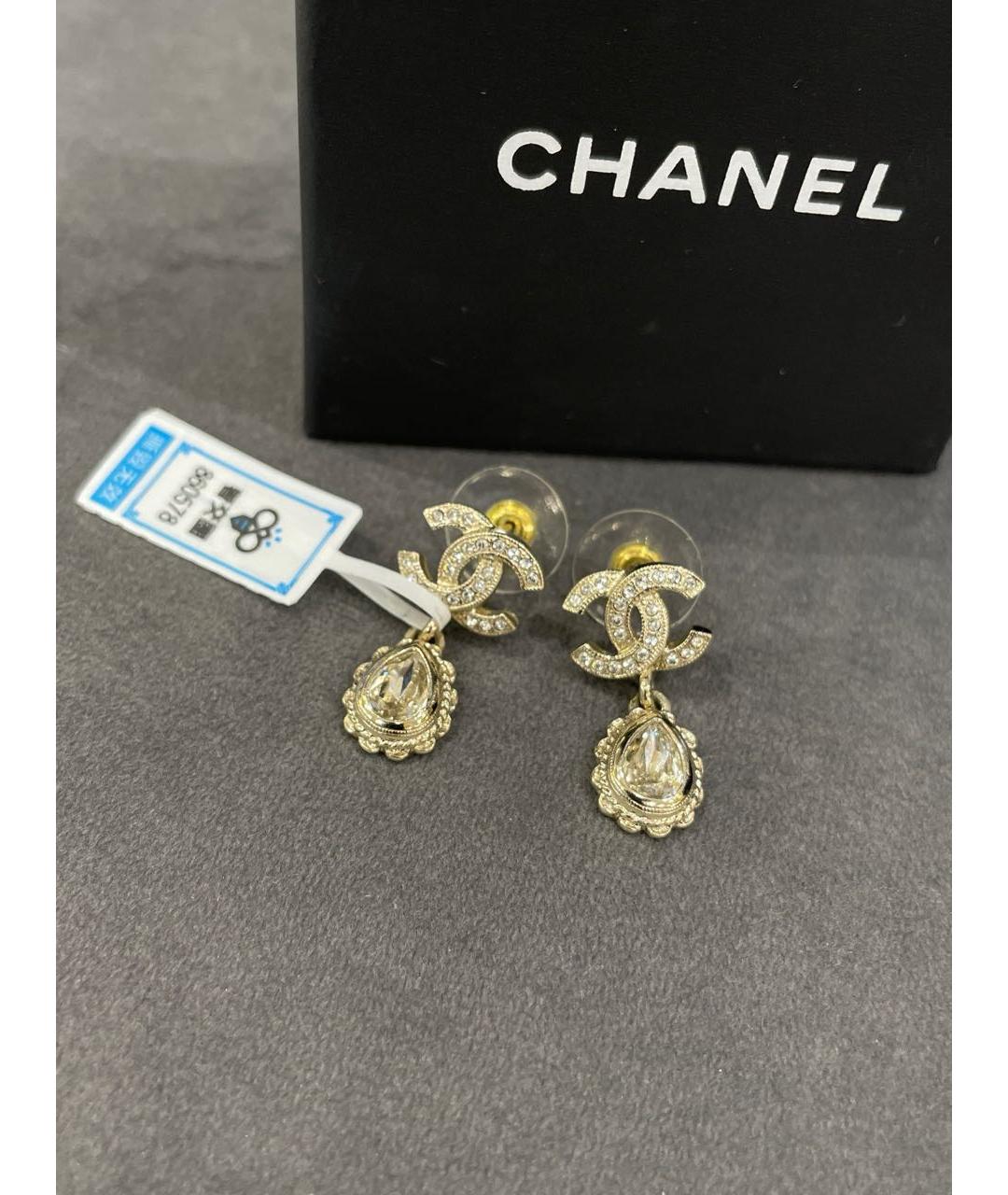 CHANEL Серебряные серьги, фото 5