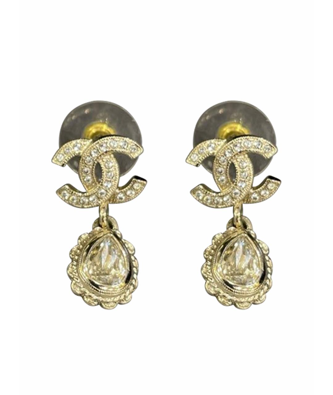 CHANEL Серебряные серьги, фото 1