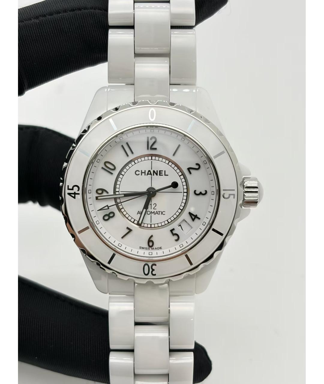 CHANEL Белые часы, фото 2