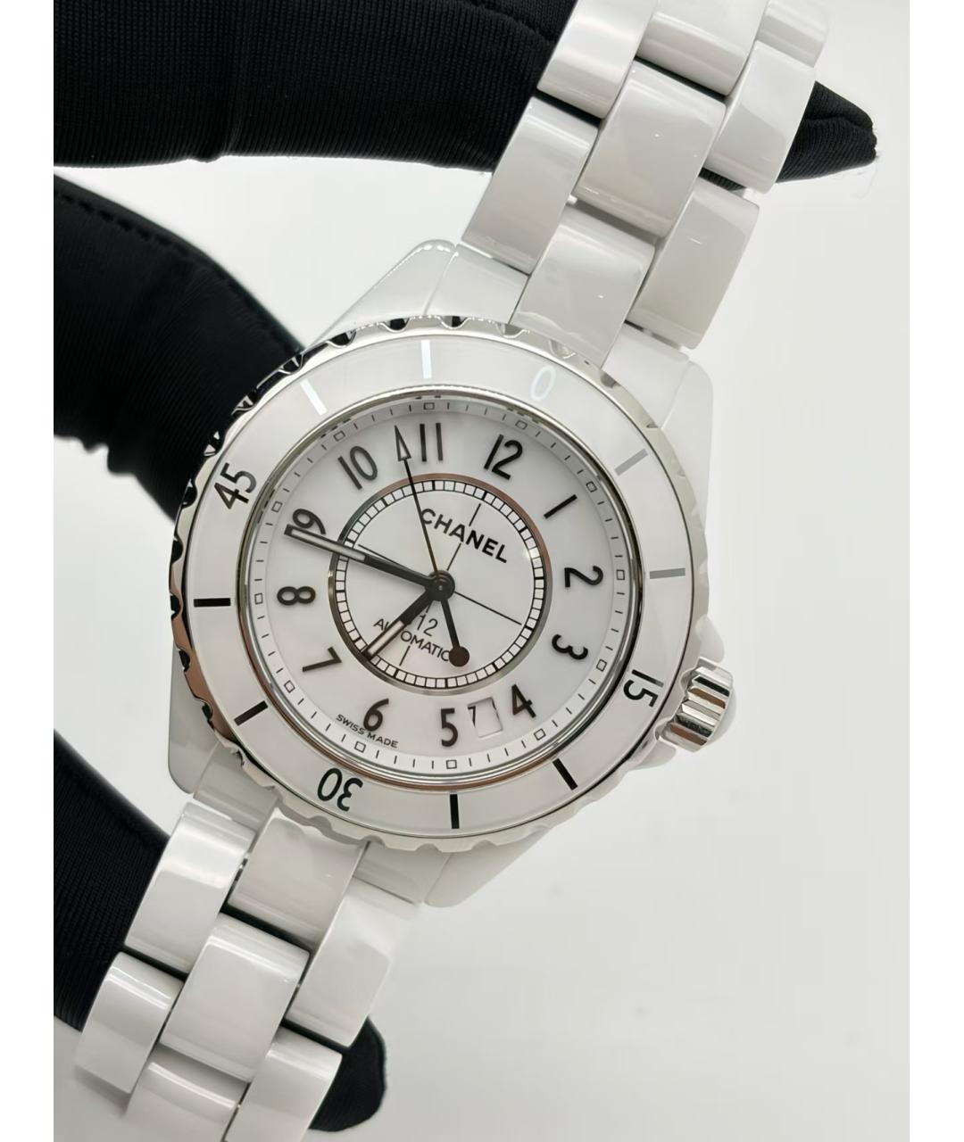 CHANEL Белые часы, фото 3