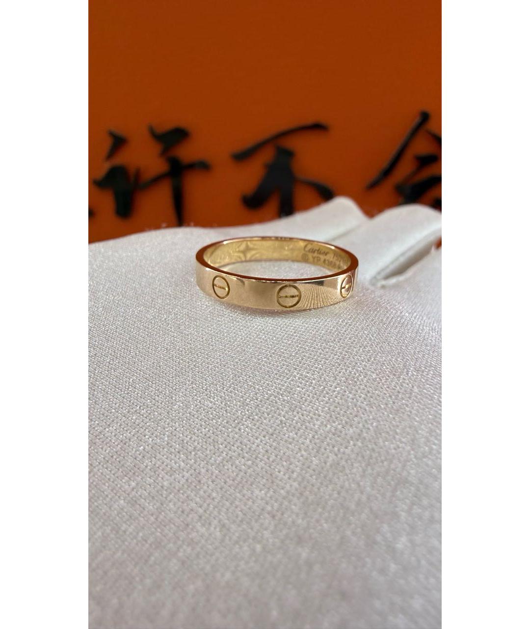 CARTIER Золотое кольцо из розового золота, фото 4