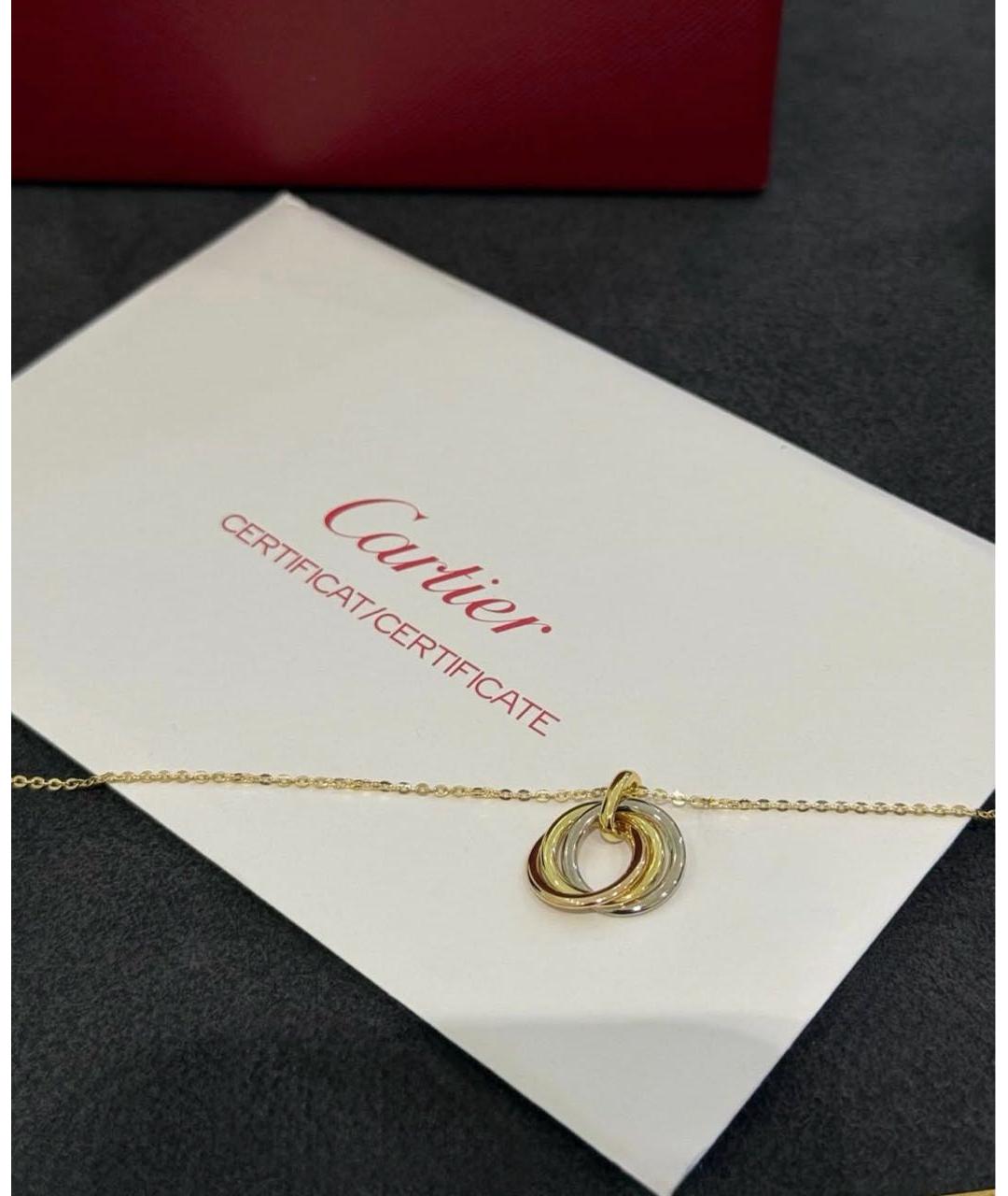 CARTIER Желтая подвеска из желтого золота, фото 2