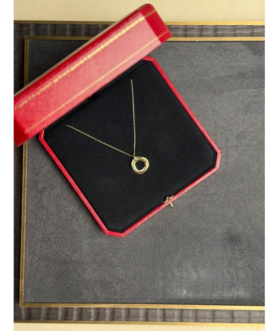 CARTIER Желтая подвеска из желтого золота, фото 3