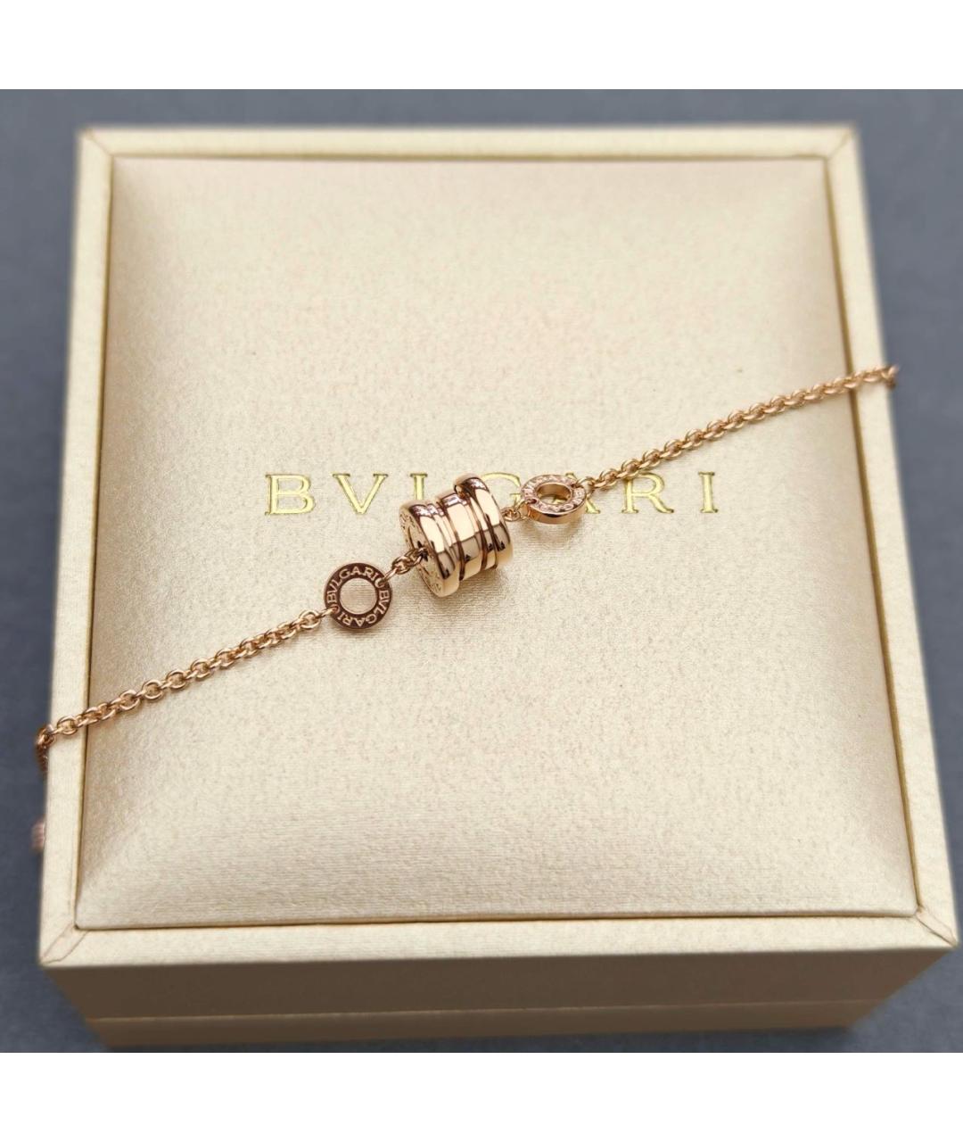 BVLGARI Золотой браслет из розового золота, фото 3