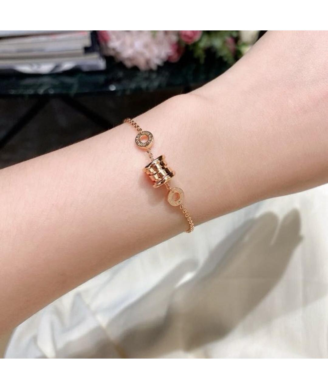 BVLGARI Золотой браслет из розового золота, фото 4