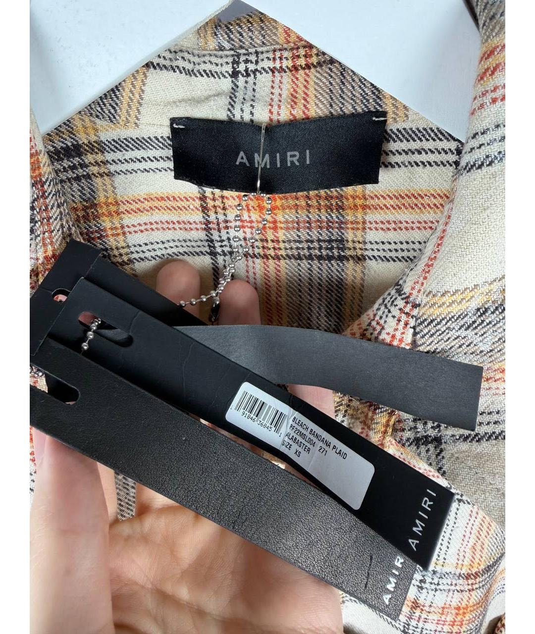 AMIRI Бежевая кэжуал рубашка, фото 4