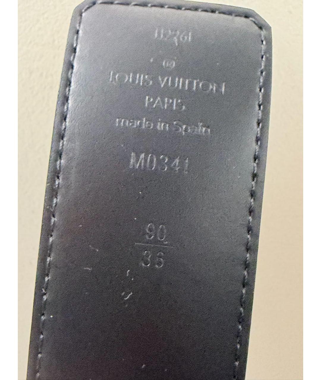 LOUIS VUITTON Кожаный ремень, фото 3