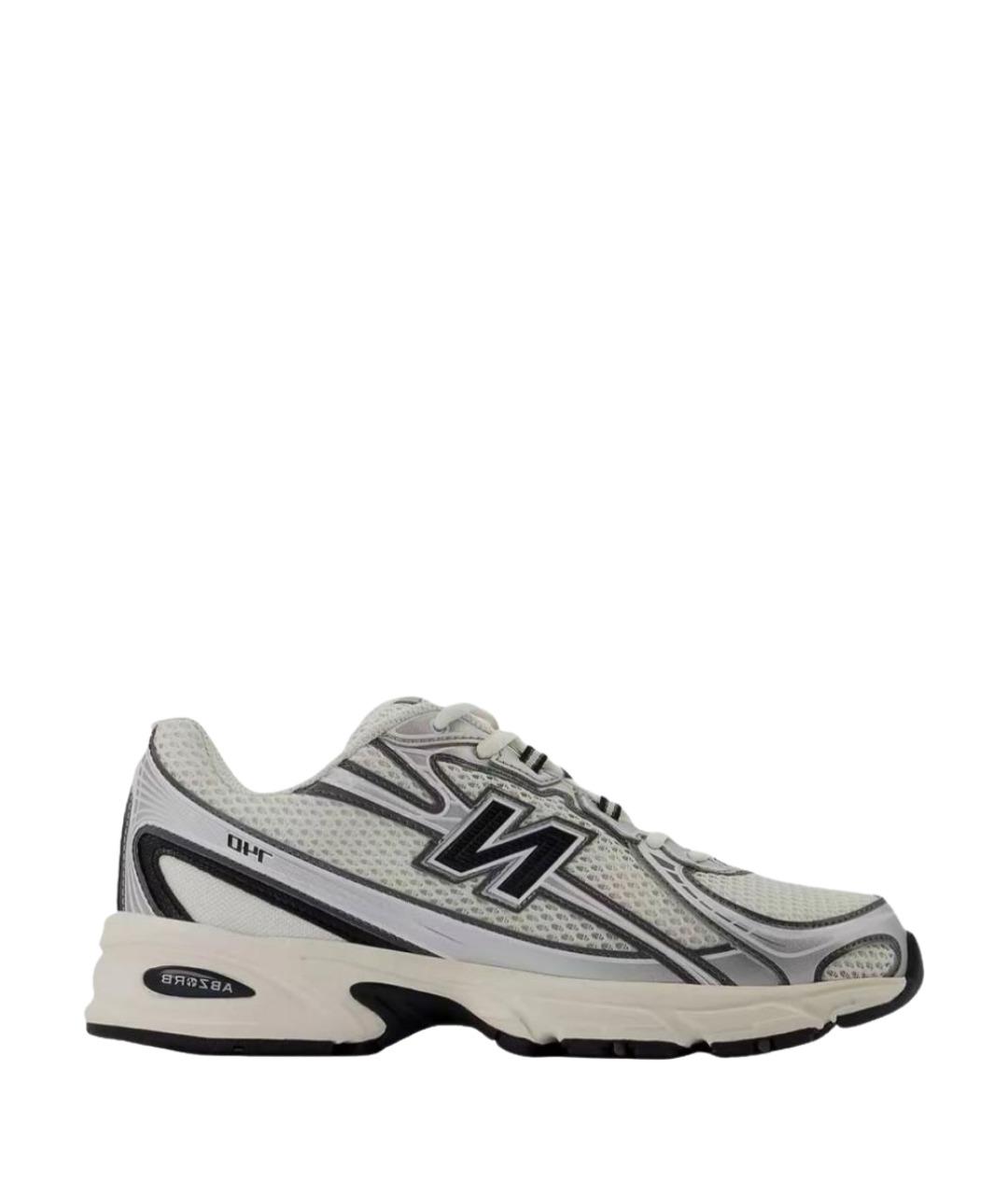 NEW BALANCE Бежевые синтетические низкие кроссовки / кеды, фото 1