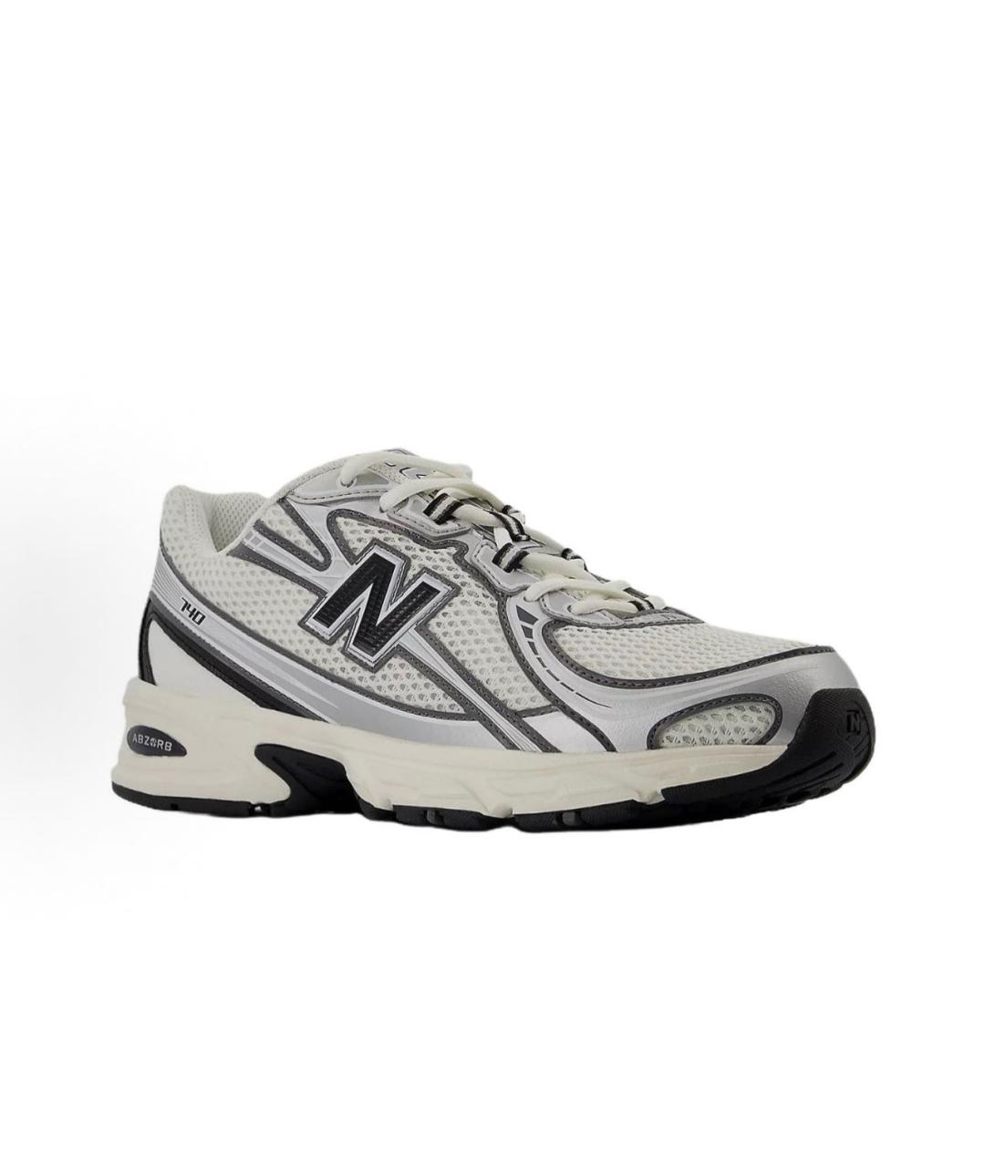 NEW BALANCE Бежевые синтетические низкие кроссовки / кеды, фото 2