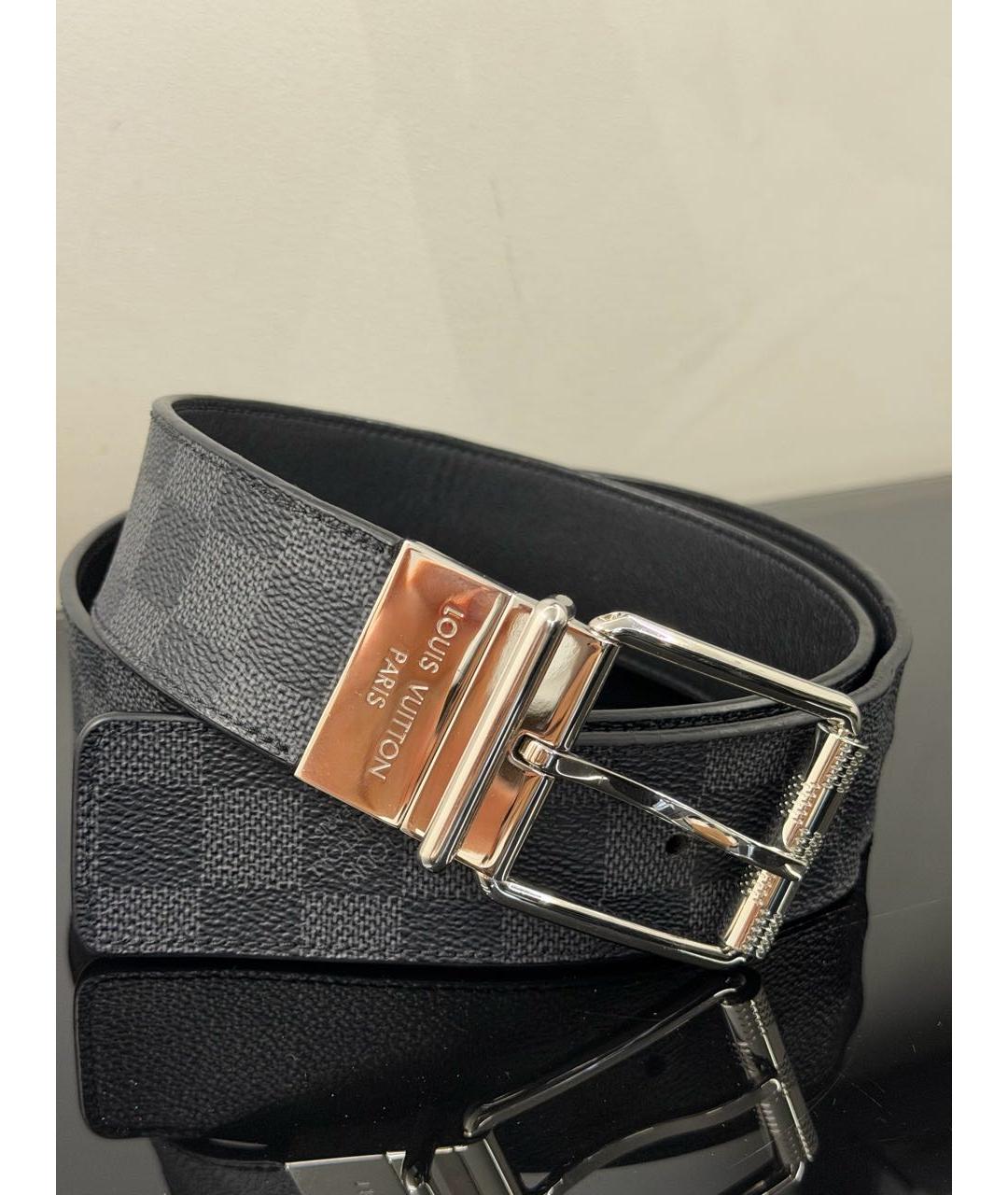 LOUIS VUITTON Кожаный ремень, фото 5