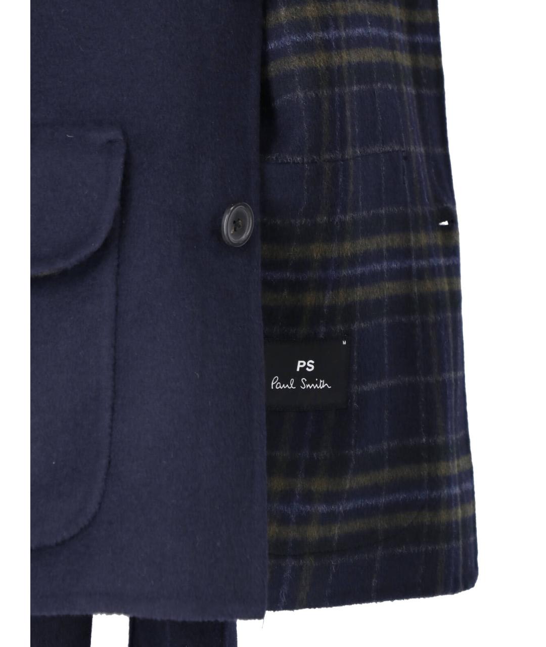 PAUL SMITH Синяя шерстяная куртка, фото 5