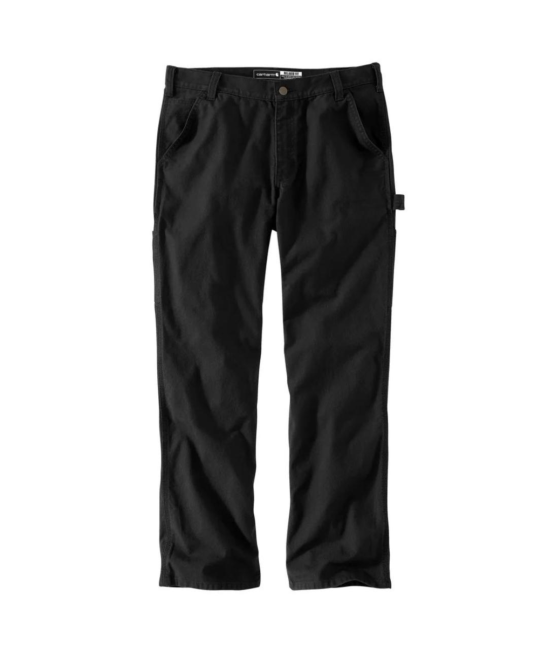 CARHARTT Черные хлопковые повседневные брюки, фото 9