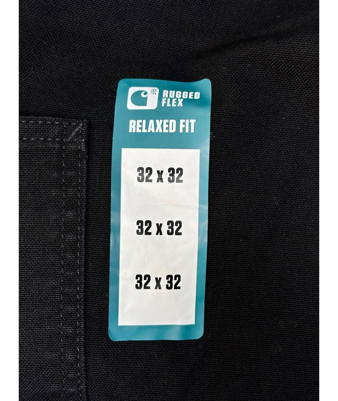 CARHARTT Черные хлопковые повседневные брюки, фото 6