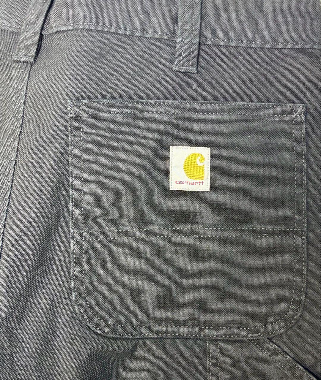 CARHARTT Черные хлопковые повседневные брюки, фото 7