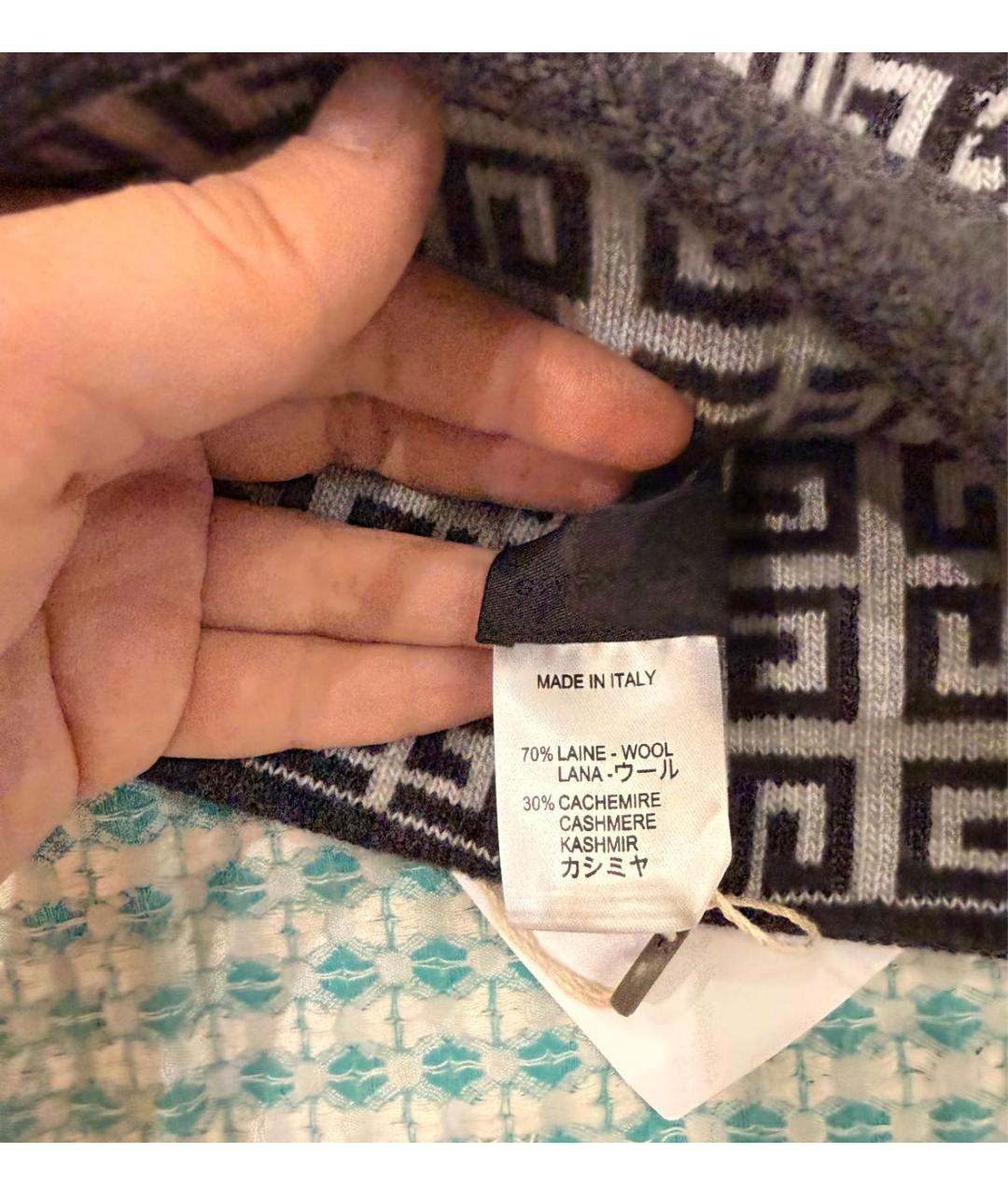 GIVENCHY Серая шерстяная шапка, фото 4