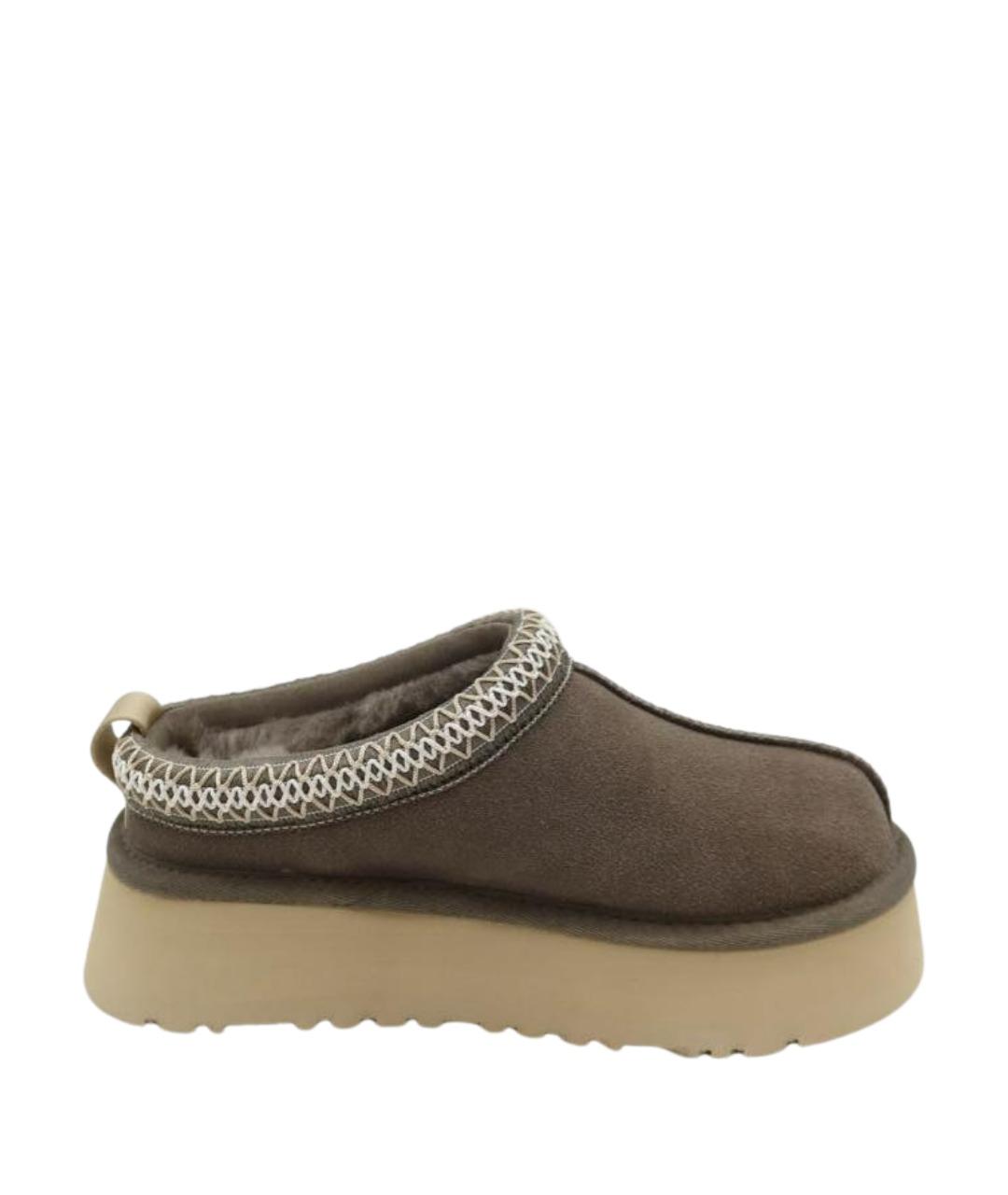 UGG Коричневые замшевые ботинки, фото 1