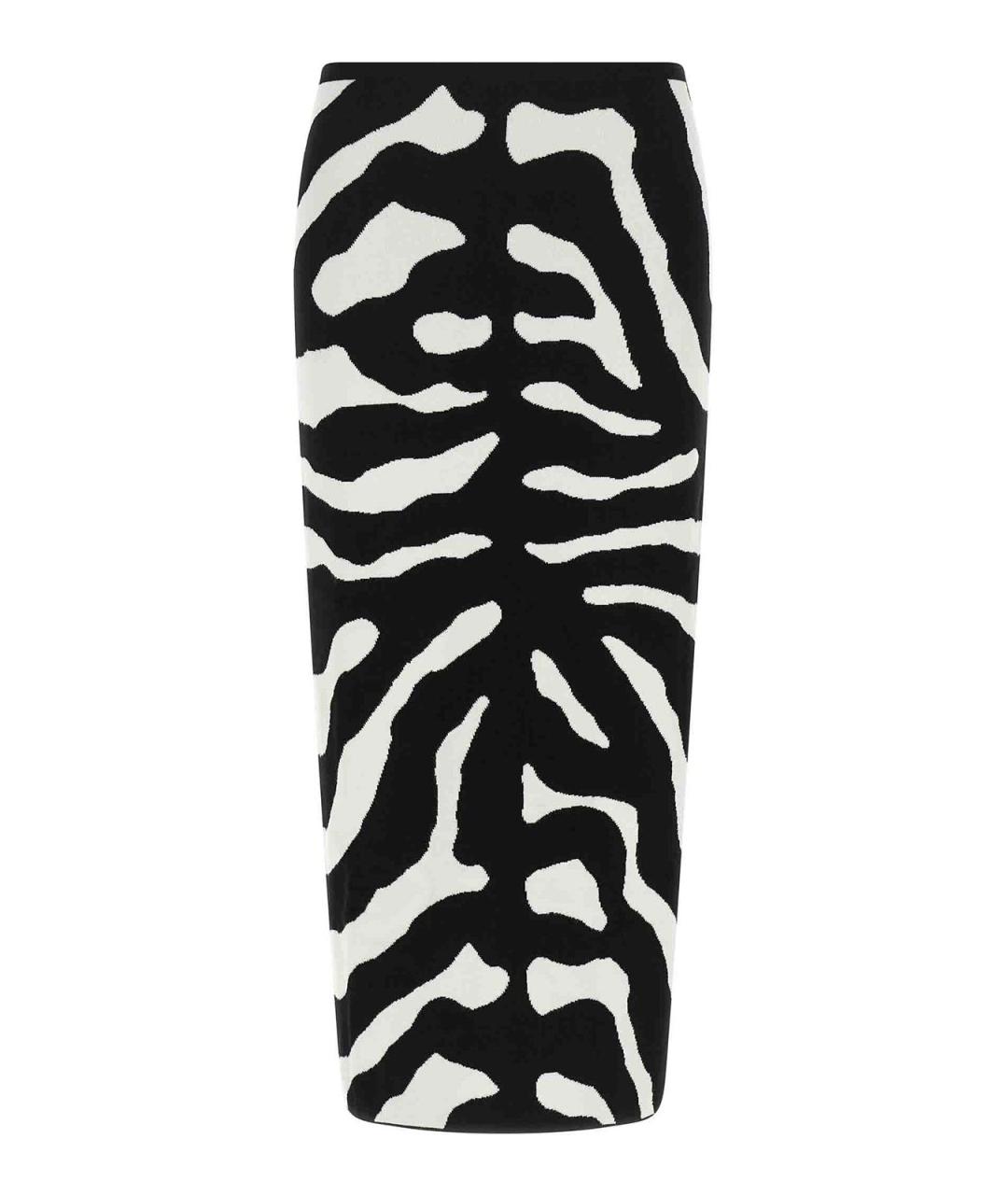 MOSCHINO Мульти вискозная юбка миди, фото 1