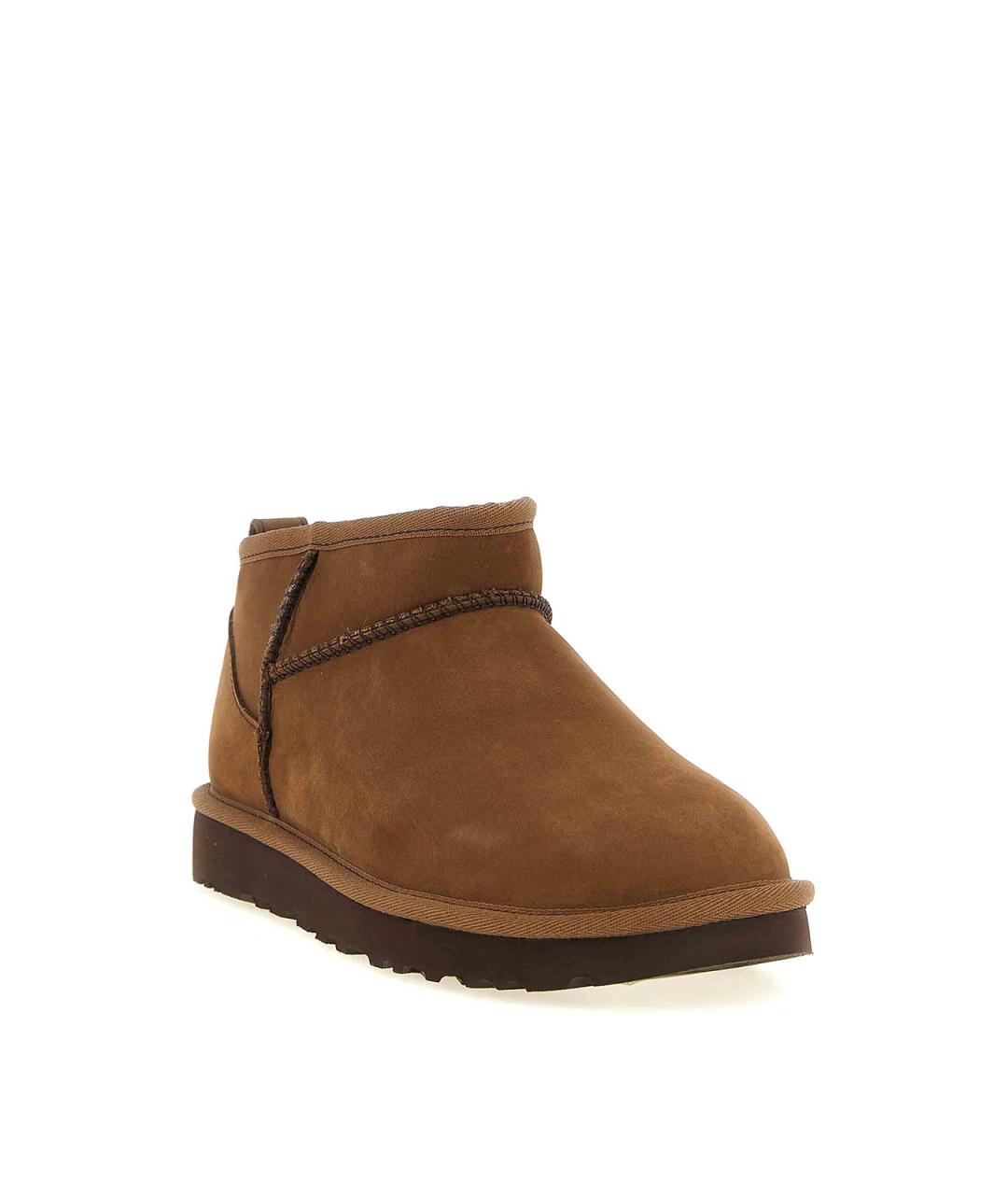 UGG Коричневые замшевые ботинки, фото 2