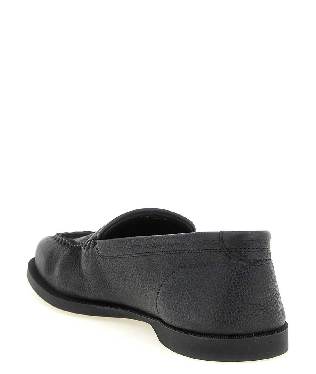 JOHN LOBB Черные кожаные лоферы, фото 3
