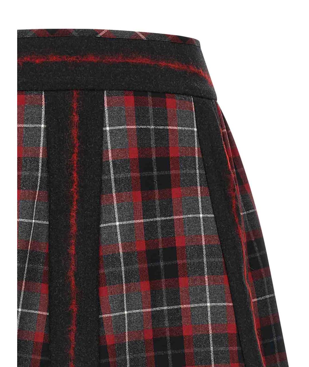 VIVIENNE WESTWOOD Мульти шерстяная юбка мини, фото 3