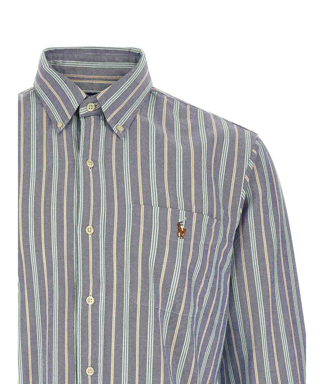 POLO RALPH LAUREN Мульти хлопковая кэжуал рубашка, фото 3