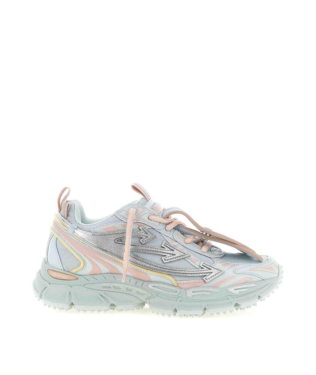 OFF-WHITE Мульти текстильные кроссовки, фото 1