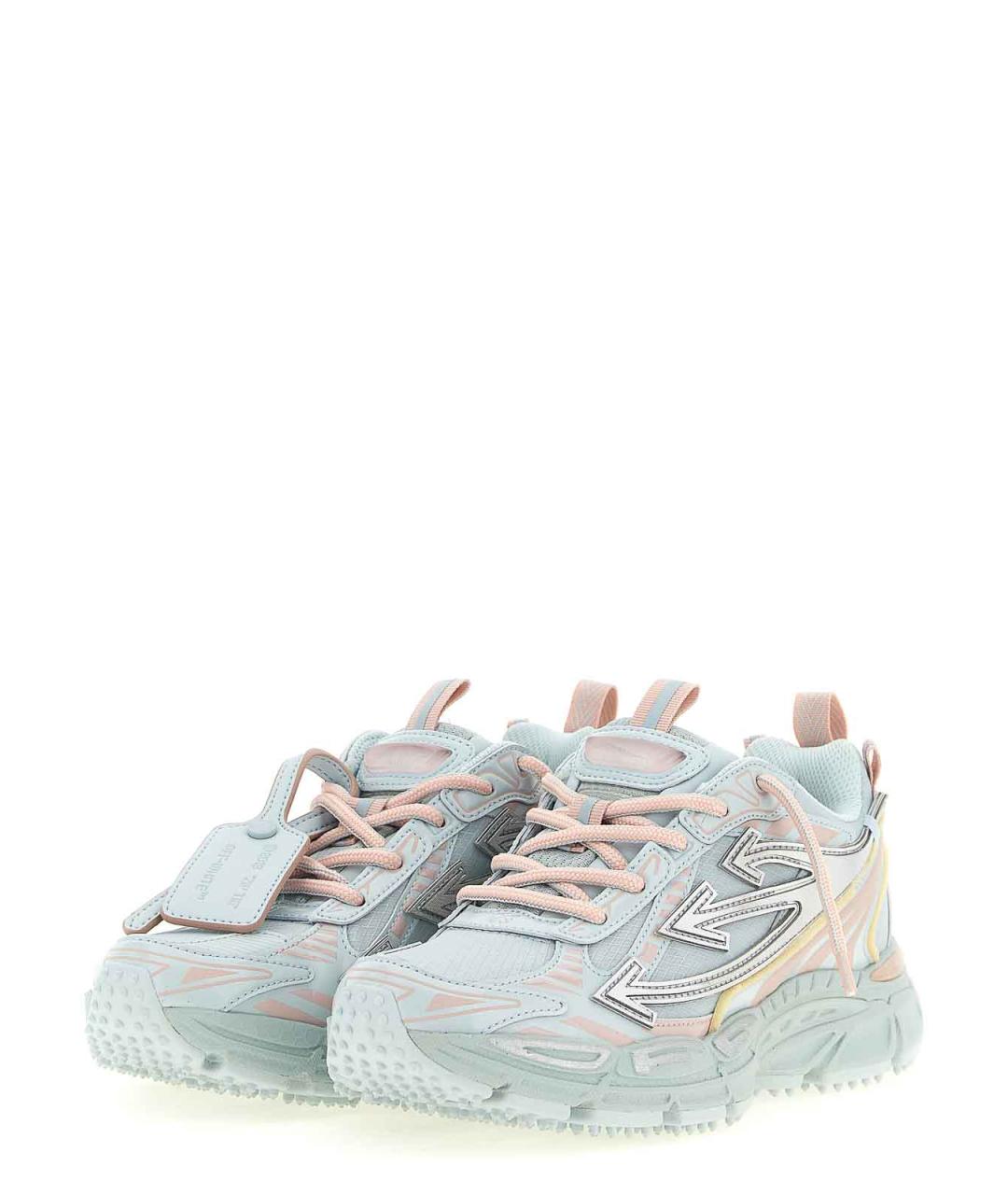 OFF-WHITE Мульти текстильные кроссовки, фото 2
