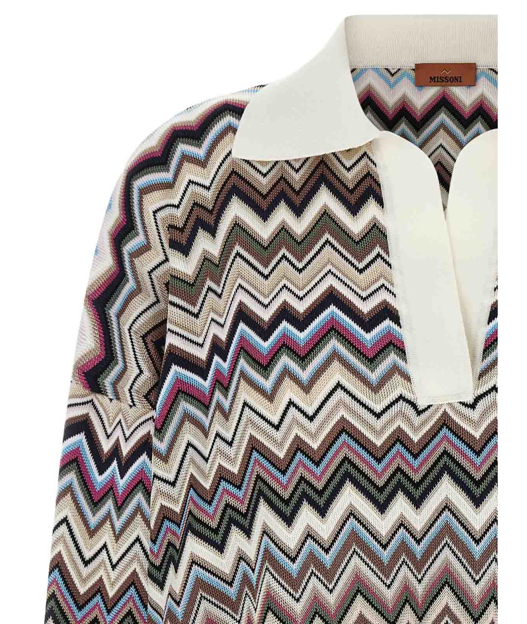 MISSONI Мульти шерстяной джемпер / свитер, фото 3