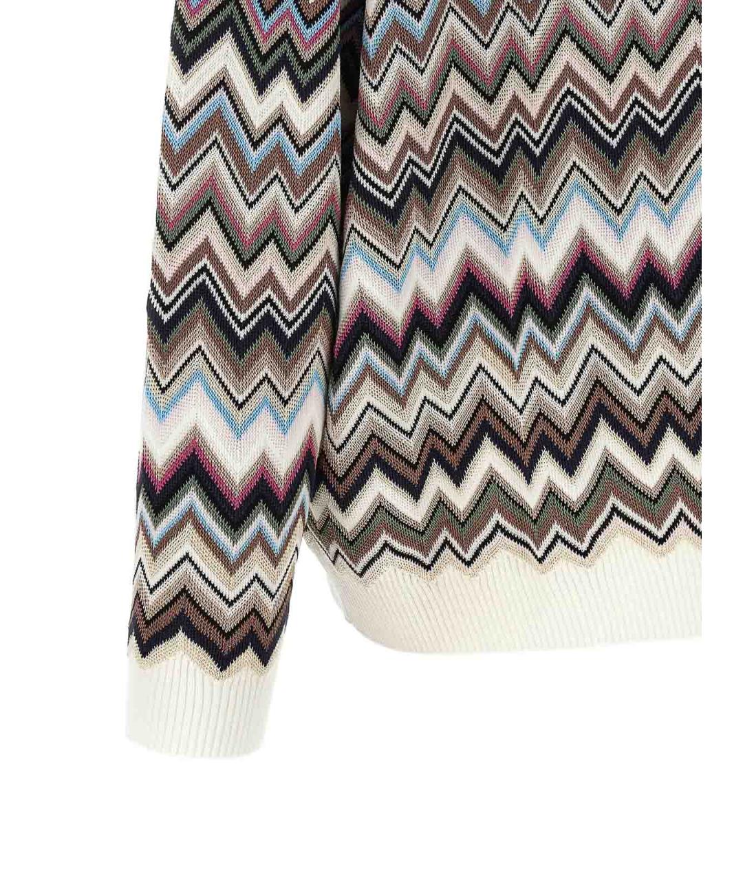 MISSONI Мульти шерстяной джемпер / свитер, фото 4