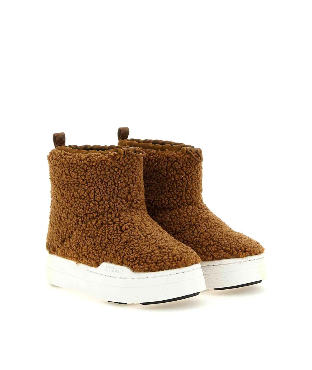 MOON BOOT Коричневые сапоги, фото 4