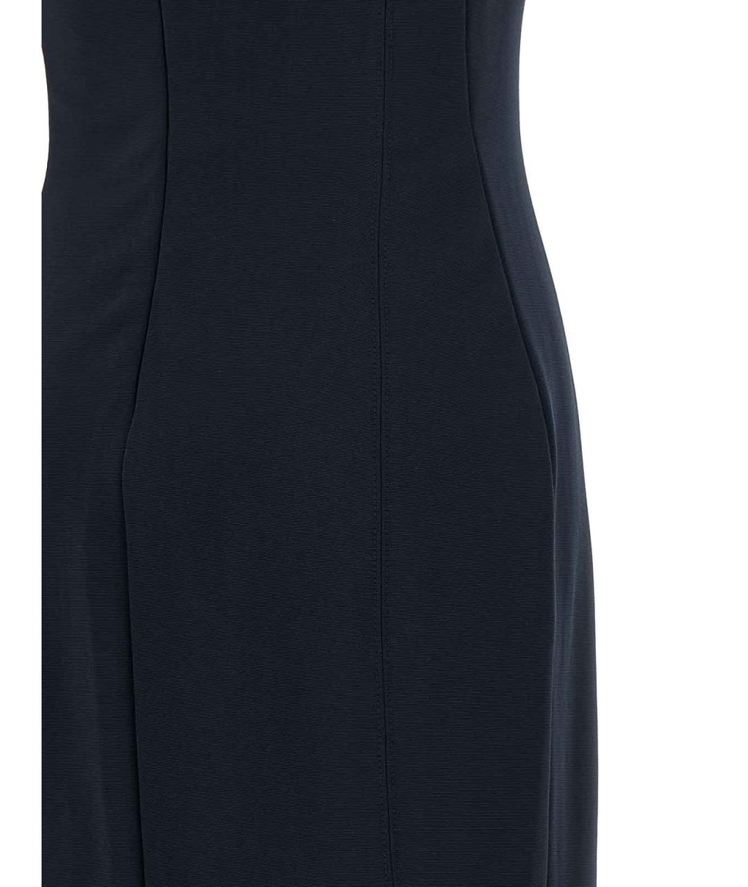 RALPH LAUREN Черное вискозное вечернее платье, фото 4