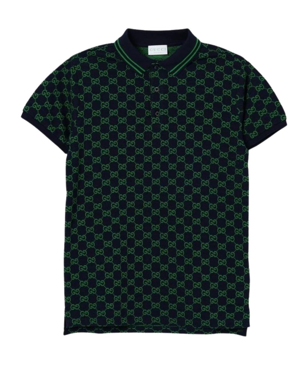GUCCI Темно-синяя детская футболка, фото 1