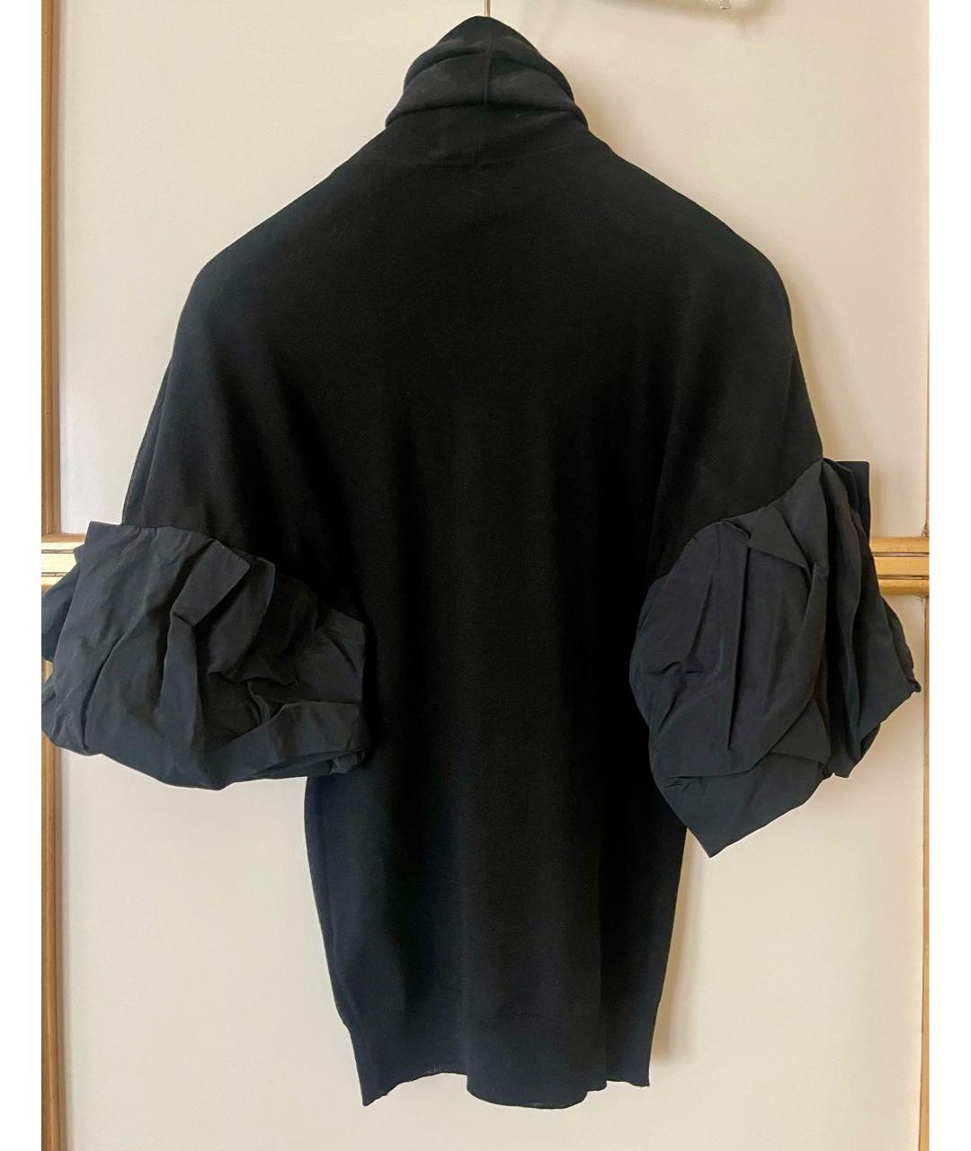 LANVIN Черная шерстяная водолазка, фото 2