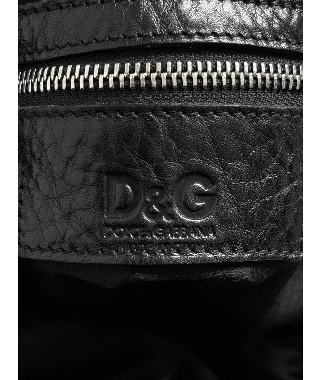 DOLCE&GABBANA Серая меховая сумка тоут, фото 5