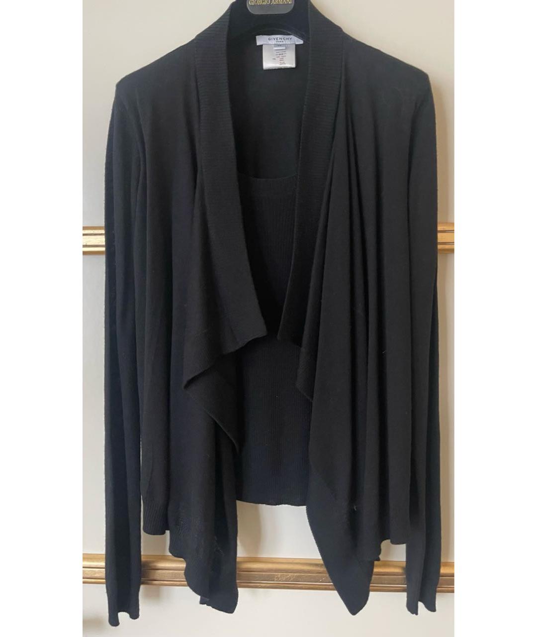 GIVENCHY Черный шерстяной джемпер / свитер, фото 5