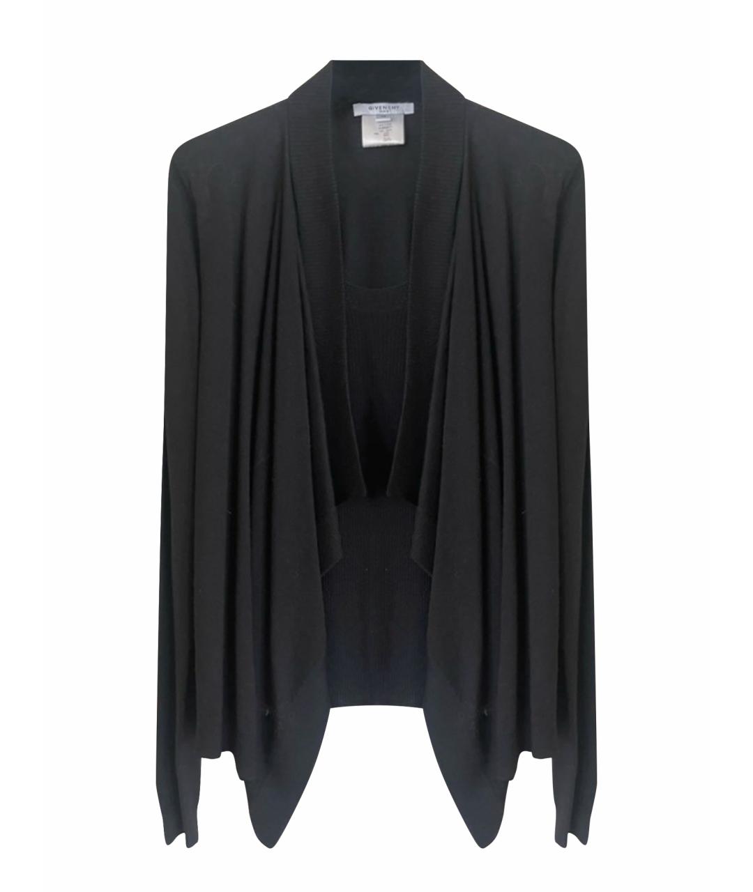 GIVENCHY Черный шерстяной джемпер / свитер, фото 1