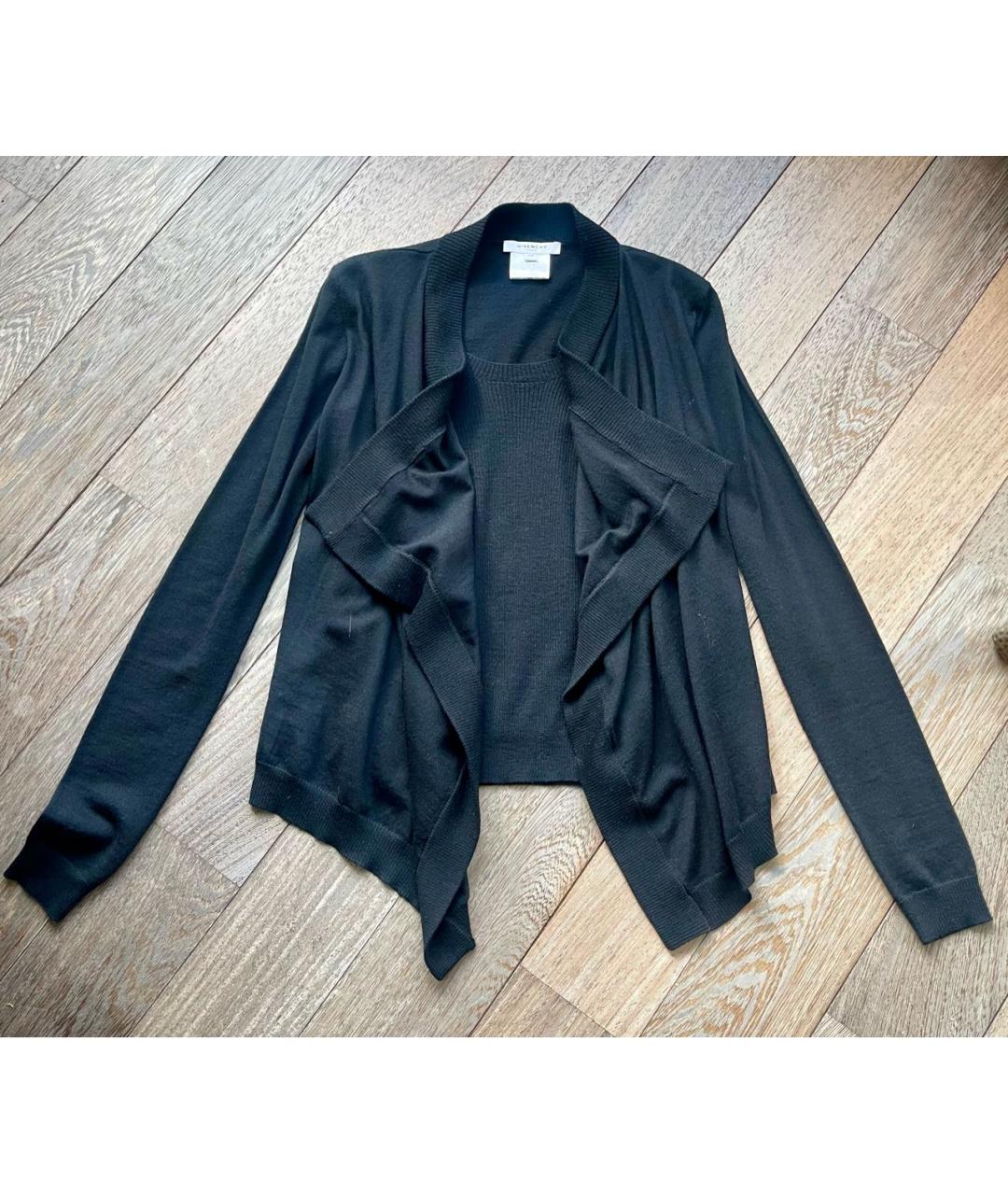 GIVENCHY Черный шерстяной джемпер / свитер, фото 3