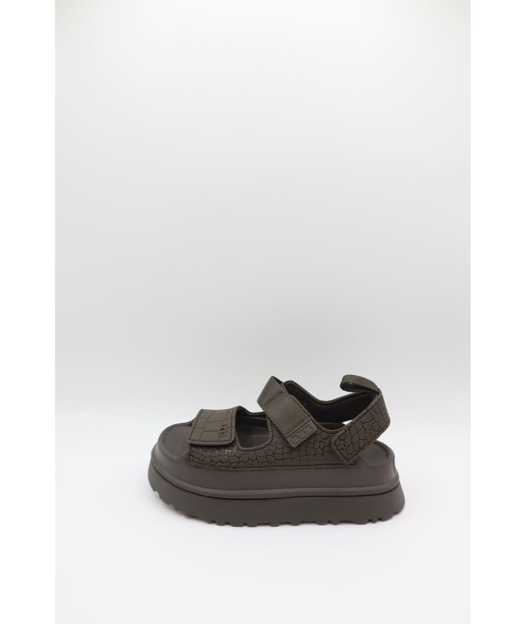 UGG Коричневые сандалии, фото 6