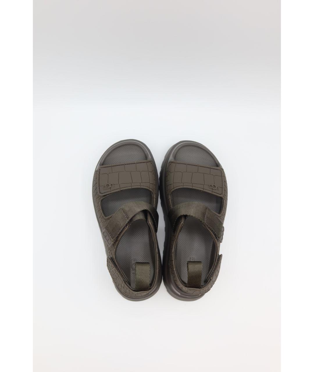 UGG Коричневые сандалии, фото 5