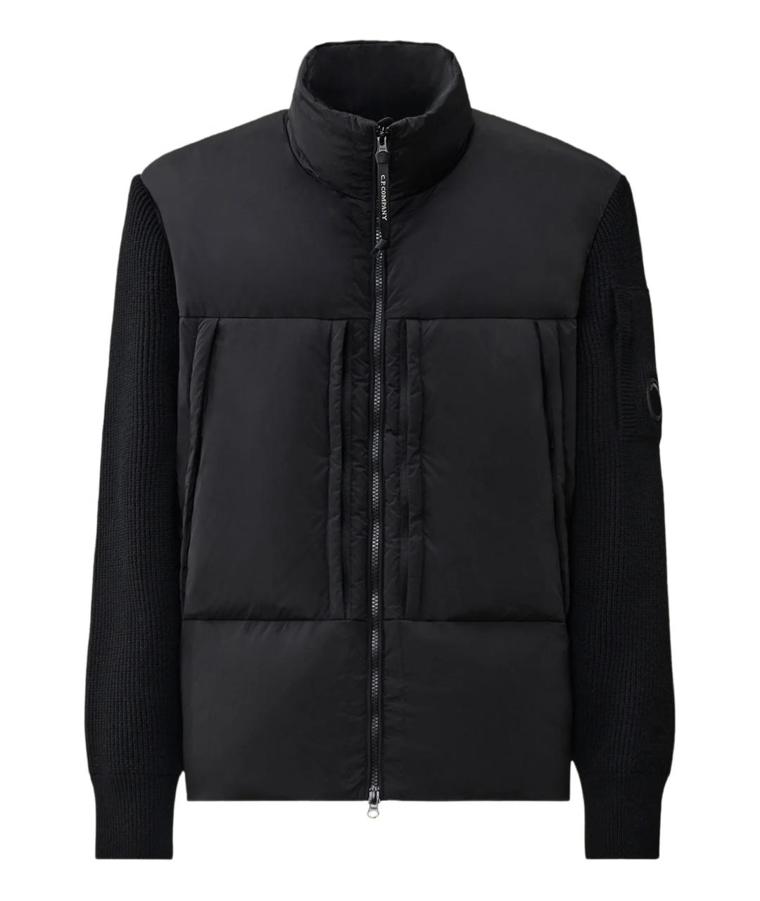 CP COMPANY Черная шерстяная куртка, фото 1
