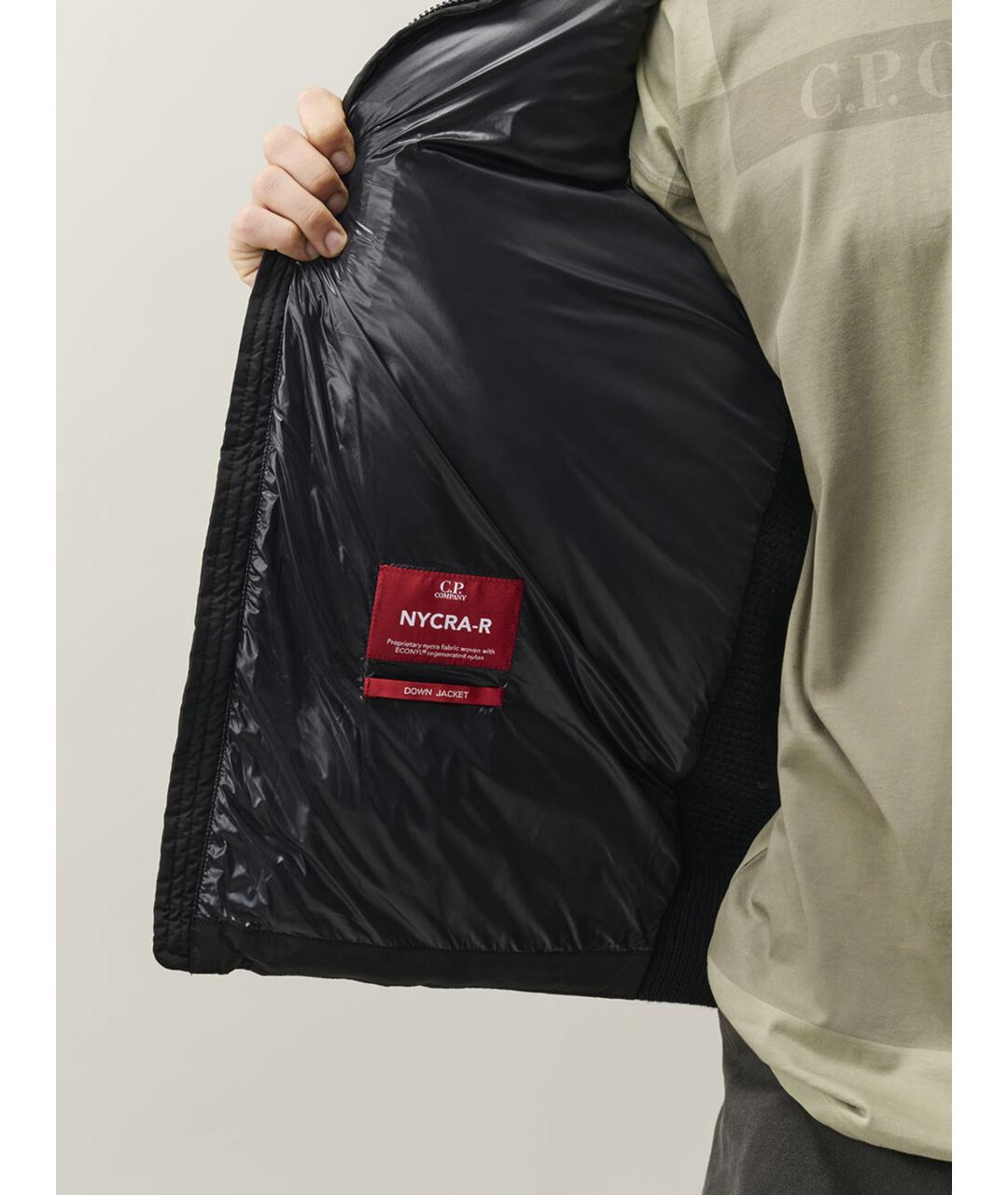 CP COMPANY Черная шерстяная куртка, фото 7